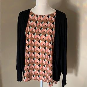 Worthington Kasper career twinset bundle sz L